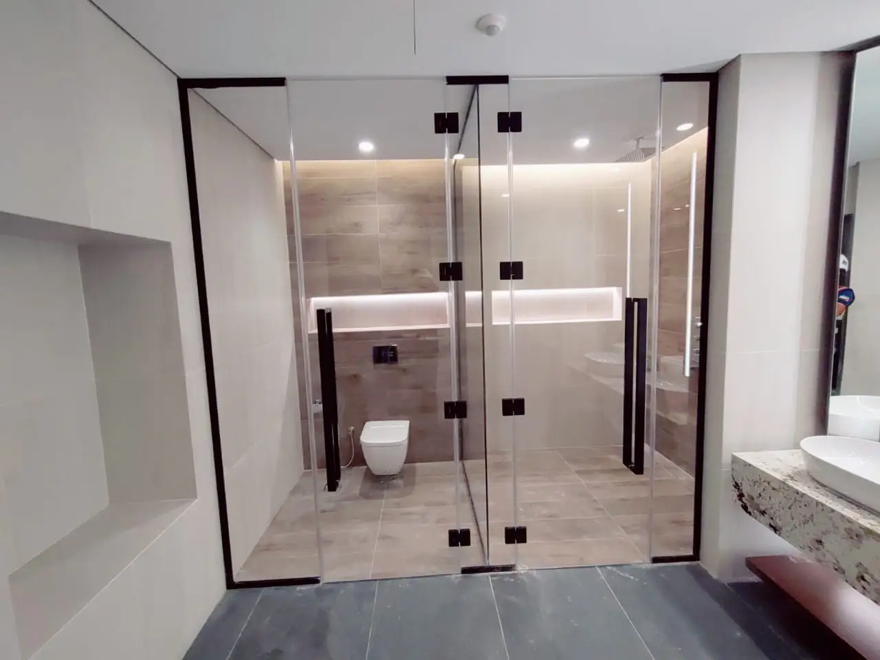 Shower Partition