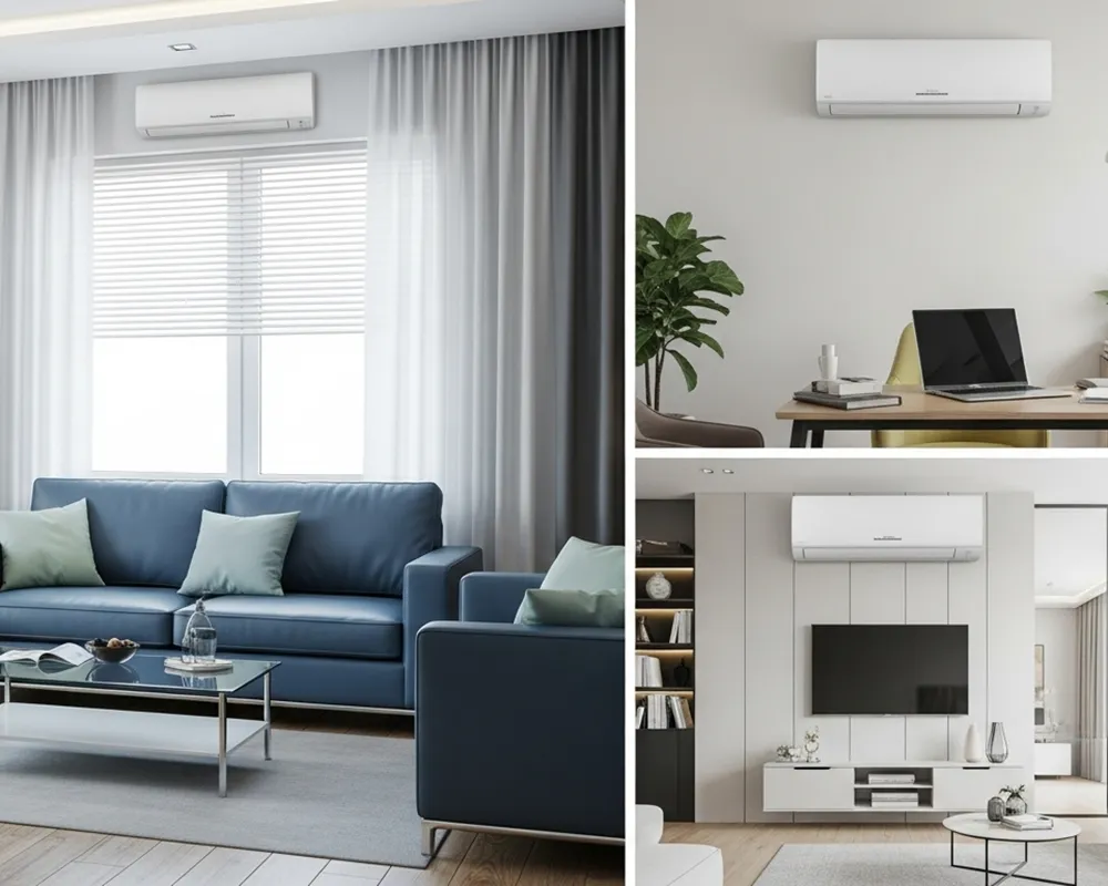 Full Villa AC system installation