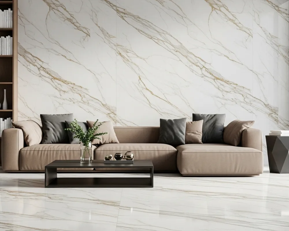 Floor and wall tiling